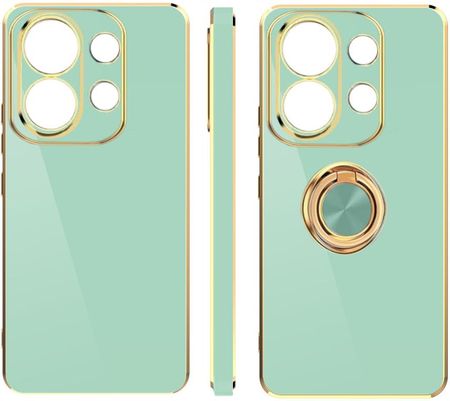 Etui Glamour Cover Stand Case Do Redmi Note 13 Pro 4G Poco M6 - zdjęcie 2