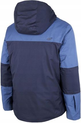 KURTKA MĘSKA NARCIARSKA 4F H4Z22 KUMN005 DENIM - zdjęcie 3