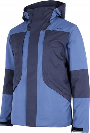 KURTKA MĘSKA NARCIARSKA 4F H4Z22 KUMN005 DENIM - zdjęcie 2