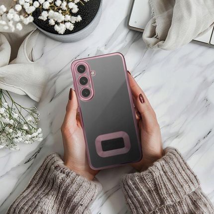 Etui Glam Do Xiaomi Redmi Note 13 5G Pudrowy Róż - zdjęcie 2