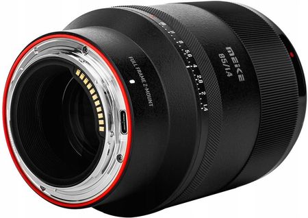 Obiektyw Meike 85 mm f/1.4 FF STM Autofocus AF FULL FRAME - NIKON Z Z-mount / MK-8514FFSTM-Z - zdjęcie 6