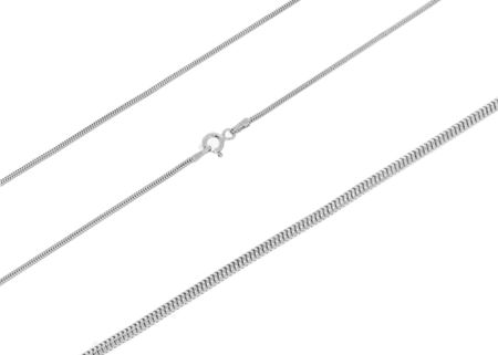 Intergold Srebrny Łańcuszek Rodowany Linka Próby 925 60 Cm - zdjęcie 3