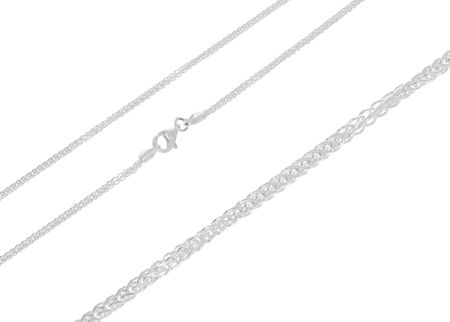 Intergold Srebrny Łańcuszek Nierodowany Lisi Ogon Pr. 925 45 Cm - zdjęcie 3