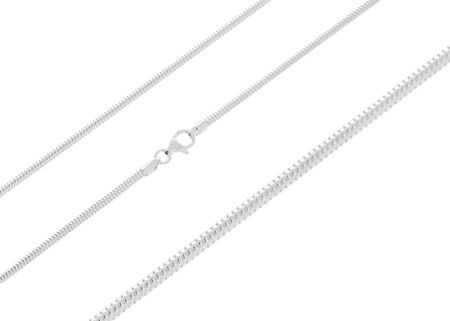 Intergold Srebrny Łańcuszek Nierodowany Linka Próby 925 60 Cm - zdjęcie 3