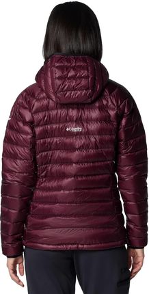 Kurtka puchowa damska Columbia ARCTIC CREST bordowa 2086074607 - zdjęcie 3
