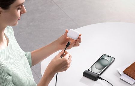Baseus Compact 5000mAh 20W USB-C czarny - zdjęcie 4