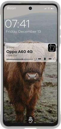 Bizon Pancerne etui Case Tur do Oppo A60 4G jasnoszare - zdjęcie 2