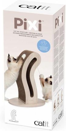 Catit Drapak Dla Kota Kartonowy Pixi Scratcher Cat Tail - zdjęcie 2