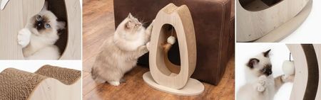 Catit Drapak Dla Kota Kartonowy Pixi Scratcher Cat Tail - zdjęcie 5