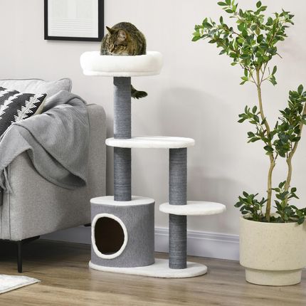 Pawhut Drapak Dla Kota,Drzewo Dla Kota Drapak 98cm - zdjęcie 4