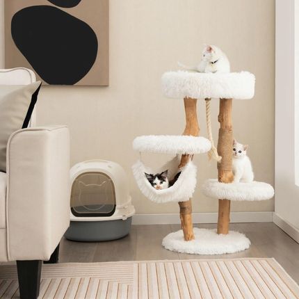 Costway Legowisko Słupek Do Drapania Drapak Dla Kota 87cm - zdjęcie 2