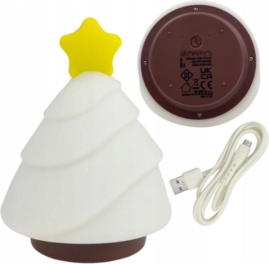 Zdjęcie Ecolight Lampka Dziecięca Led Rgb Choinka Mary'S - Międzyrzec Podlaski