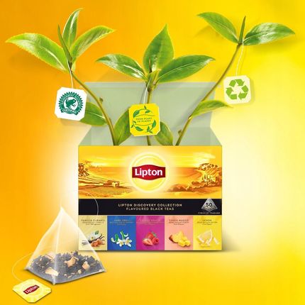 Lipton Zestaw Discovery Collection 50 Piramidek - zdjęcie 4