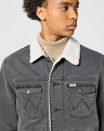 WRANGLER SHERPA JACKET JET WASH 112355043 - zdjęcie 2