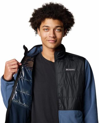 Bluza męska Columbia BASIN BUTTE niebieska 2101761478 - zdjęcie 2