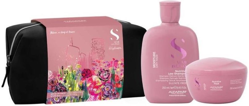 Zdjęcie Alfaparf Milano Semi Di Lino Moisture Zestaw Upominkowy Do Bardzo Suchych Włosów - Pyskowice