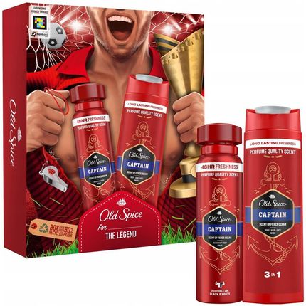 Old Spice Captain For The Legend Zestaw Upominkowy Dla Mężczyzn - zdjęcie 3