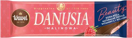 Wawel Miniczekolada Danusia Malinowa 39g - zdjęcie 3