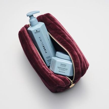 Schwarzkopf Professional Fibre Clinix Hydrate Zestaw Prezentowy Z Kosmetyczką - zdjęcie 2