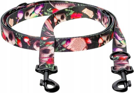 Ukory Smycz Regulowana Przepinana 2 4m Dla Psa Od 20kg 25mm Czarna Kolor 6543 - zdjęcie 6