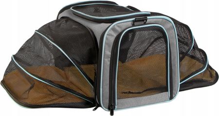 Torba Do Transportu Kota Psa 11Kg Rozkładana Funkcja Namiotu Smycz Wewnątrz - zdjęcie 2