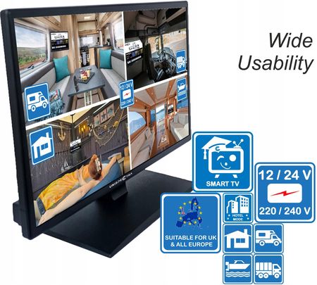 Telewizor LED Unispectra 22ET2S2W 22 cale Full HD - zdjęcie 2