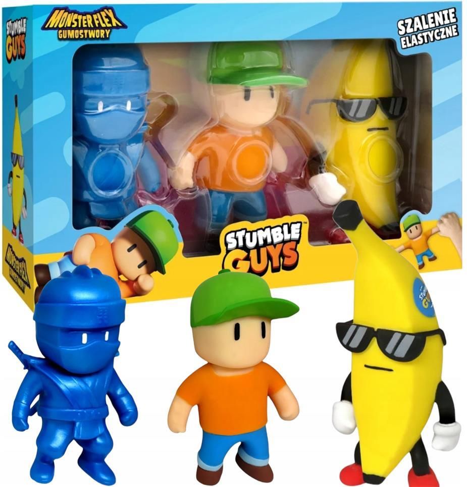 Zdjęcie Epee Gumostwory Stumble Guys 3 pack - Szczytno
