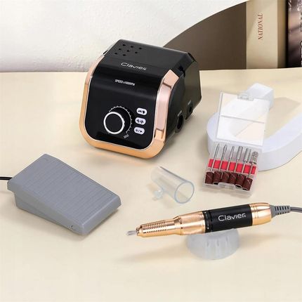 Clavier Frezarka Do Manicure Fx 620 65W 35000 Obr. Czarna - zdjęcie 3