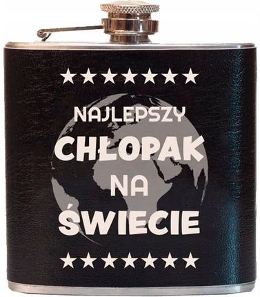 Twoje Stroje Piersiówka Ze Stali Nierdzewnej Z Napisem