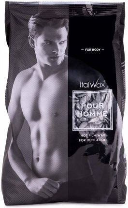 Italwax Wosk Twardy W Granulkach Pour Homme Do Depilacji Dla Mężczyzn 500g - zdjęcie 2