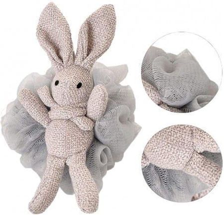 Ecarla Szczotka Gąbka Do Mycia Ciała Bunny 15cm Gb10Sz - zdjęcie 2
