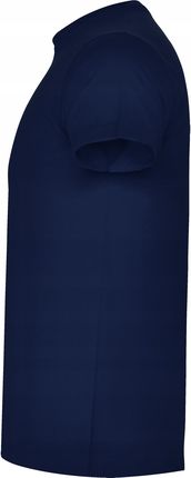 T-shirt Koszulka męska Przewiewna Bawełna 100% Roly Atomic 6424 Granat 2XL - zdjęcie 2