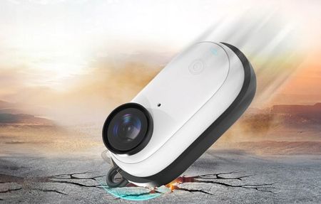 Puluz Magnetyczna ramka zabezpieczająca Insta360 GO 3 / GO 3S z karabinkiem - zdjęcie 2