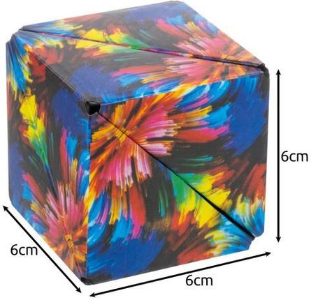 Kostka Antystresowa Cube Magnetyczna Układanka Odstresowująca Magiczna Gra KRUZZEL - zdjęcie 4