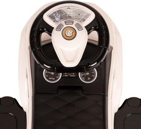 Multistore Jeździk Chodzik Pchacz 3W1 Autko Super Car Biały - zdjęcie 4