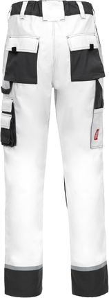 Nitras Safety Spodnie Robocze Nitras Motion Tex Plus 7613 Biało-Szare - zdjęcie 2