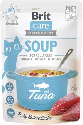 Brit Care Cat Soup Tuna 15x75g - zdjęcie 2