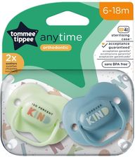 Zdjęcie Tommee Tippee Zestaw 2 Smoczków Anytime 6-18M Mix - Orneta