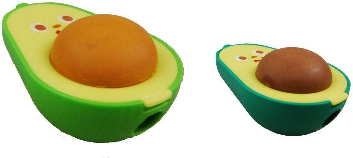 Zdjęcie Gumko Temperówka Pojedyńcza Z Pojemnikiem Avocado Tochain - Lipiany