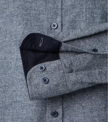 Koszula flanelowa CASA MODA szara - zdjęcie 2