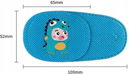 Dziecko Treningowy Lazy Okulary Amblyopia Przepaska Na Oczu 6 Szt Prawe Oko - zdjęcie 2