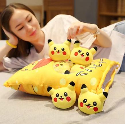 Poduszka Pudding Z Maskotkami Do Rzucania Pikachu - zdjęcie 6