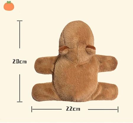 Kapibara Pluszak Opaska Na Rękę Pluszowe Zabawki 20Cm Duża - zdjęcie 3