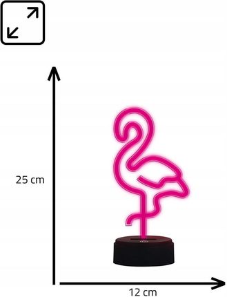 Manta Neon Led Flaming 2 (Snl79Pk) - zdjęcie 6