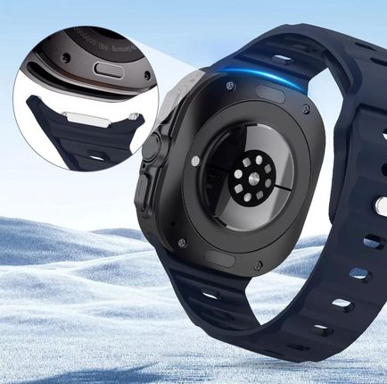 4Kom Opaska Do Smartwatcha Pasek Na Zegarek Samsung Galaxy Watch Ultra 47mm Granatowy - zdjęcie 3