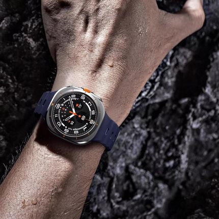 4Kom Opaska Do Smartwatcha Pasek Na Zegarek Samsung Galaxy Watch Ultra 47mm Granatowy - zdjęcie 2