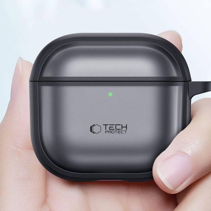 Tech-Protect Etui na słuchawki Magmat do Apple Airpods 4 Czarny - zdjęcie 5