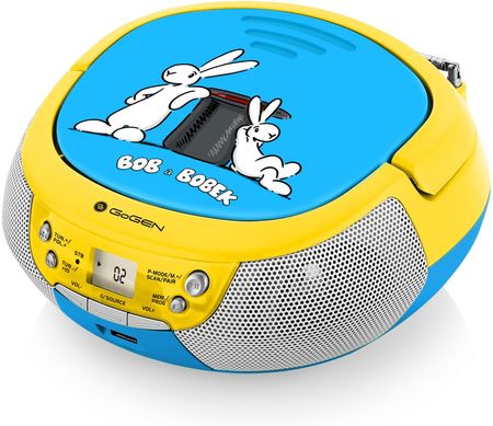 Boombox dla dzieci GoGEN BOBPREHRAVACB niebieski - zdjęcie 5