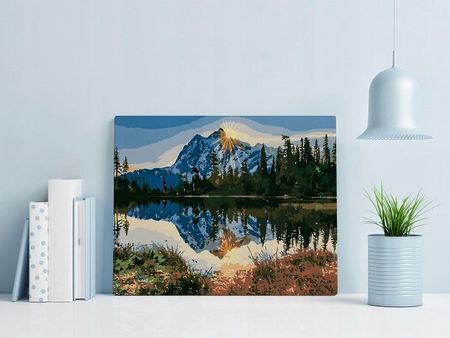Artnico Malowanie Po Numerach Z Ramą Obrazy Do Malowania Zestaw Obraz 40X50 - zdjęcie 4