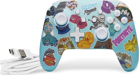 PowerA SWITCH Enhanced Fortnite Sticker Mania NSGP0290-01 - zdjęcie 3